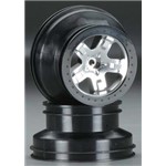 Wheels Chrome Blk Beadlock Fr 2WD (2)