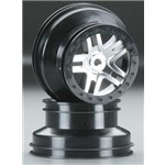 Wheels SCT Split-Spoke Black Beadlock Fr/Re (2)