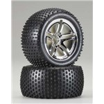 Tires+Whls Assm Glued Re 2.8" (2)