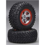 Tires/Whls Assm Red Bdlck Slayer (2)