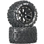 Sixpack MT 2.8  Truck 2WD Mounted Front C2 Black (2)