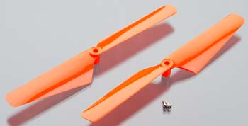 Traxxas Rotor Blade Set, Orange (2)