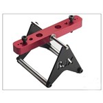 CNC Aluminum/Carbon Fiber Blade Balancer in RED
