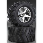 Traxxas Tires/Wheels Assembled Glued 2.8" (2)