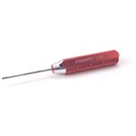 Machined Hex Driver, Red: 5/64"