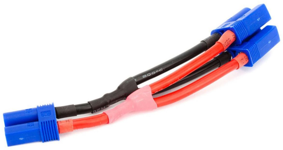 Dynamite EC5 Battery Parallel Y-Harness, 10ga