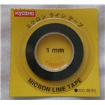 Micron Tape 1Mmx5m, Black