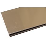 Stainless Steel Sheet: 0.018" Thick X 4" Wide X 10" Long