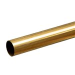 Round Brass Tube: 3/8" Od X 0.014" Wall X 12" Long