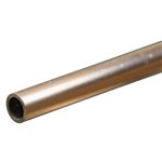 K+S Round Aluminum Tube: 5/16" Od X 0.035" Wall X 12" Long