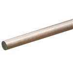 Round Aluminum Rod: 3/16" Od X 12" Long