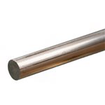 Round Aluminum Rod: 3/8" Od X 12" Long