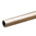 Round Aluminum Tube: 3/8" Od X 0.049" Wall X 12" Long