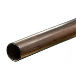 Round Stainless Steel Tube: 1/2" Od X 22 Gauge X 12"