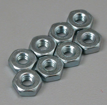 Great Planes Hex Nuts 8-32 (8)