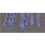 Rod Round Fluorescent Blue 3/32" (8)