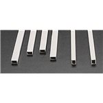 Rectangle Tube ABS 1/4" (6)