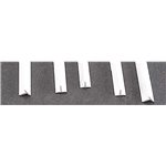 Tees Polystyrene 1/4" (5)