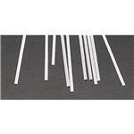Rectangle Strip Polystyrene .020x.060x10" (10)