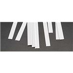 Rectangle Strip Styrene .020x1/4"x10" (10)
