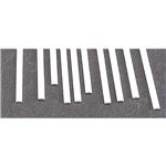 Rectangle Strip Polystyrene .040x.100x10" (10)