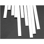 Rectangle Strip Styrene .040x1/4x10" (10)