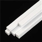 Square Rod Polystyrene 5/32x5/32x10" (5)