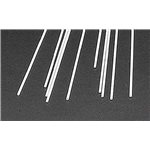 Round Rod Polystyrene .040x10" (10)
