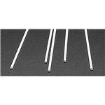 Round Rod Polystyrene .080x10" (5)