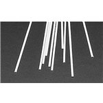 Half Round Polystyrene .060x.030x10" (10)