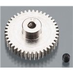 Hard Nickel Plated 48 Pitch Pinion 40 Teeth