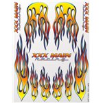 Pro Flames Sticker Sheet