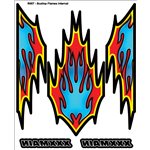 Scallop Flames Internal Graphic