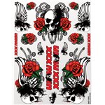 Skulls & Roses Sticker Sheet
