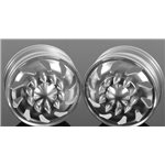 Force Directional Semi Front Wheels W/ Spiked Caps