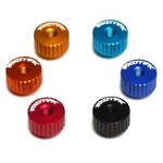 ExoTek Twist Nuts For M3 Thread, Med Blue