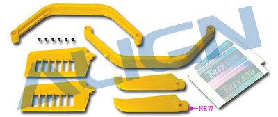 Align  500 Upgrade Parts Assembly (Yellow)