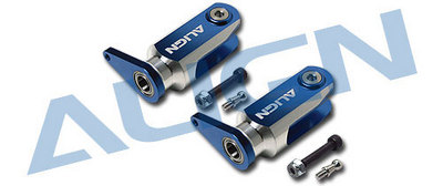 Align  600 Metal Main Rotor Holder Set (Blue)