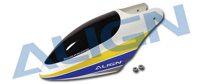 Align  450V2 Painted Canopy (White/Yellow/Blue)