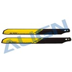 325 Carbon Rotor Blade (Yellow/Black)