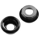 Shock Cap Lower Aluminum Black (2)