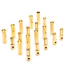 Gold Bullet Connector Set, 4mm (10)