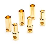 Gold Bullet Connector Set, 5.5mm (3)