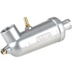 Muffler,12mm Revised Cast:65-82a