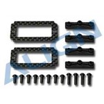 600N Carbon Fiber 18G Servo Adapter Plate