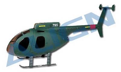 Align 450 Scale Fuselage 500E (Align KZ0820107A - Main Image