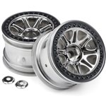Chrome Split 8 Truck Wheel, For The Firestorm, And Wheely King (