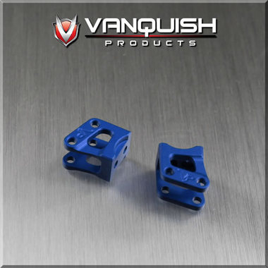 Vanquish Products Axial AR60 Axle Shock Link Mounts Blue