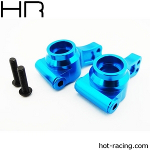 Hot Racing Blue Aluminum Rear Knuckles Hub ECX