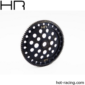 Hot Racing Steel 48 Pitch 87 Tooth Spur Gear